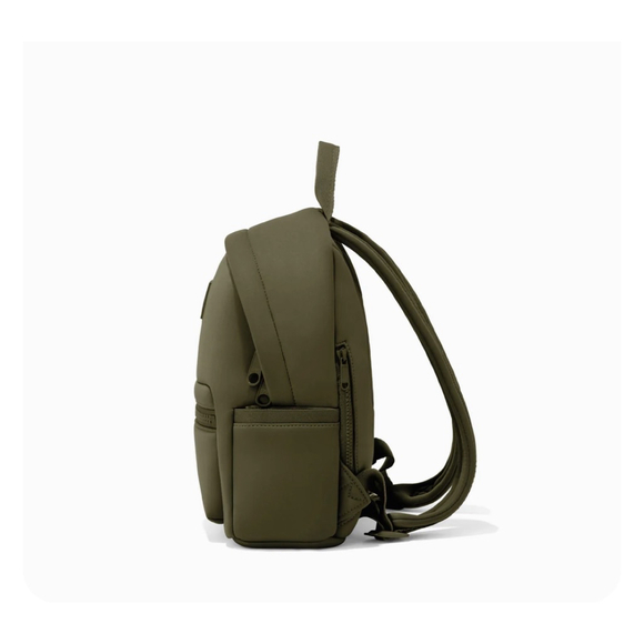 Dagne Dover DAKOTA NEOPRENE Mini BACKPACK Olive Green - Picture 4 of 15